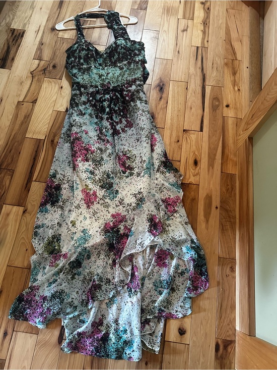 Guess Dresses & Skirts - Guess Floral Maxi Dress in Teal, Purple, Black, White nwot formal ombré